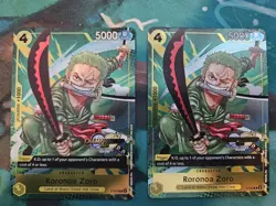 2 Roronoa Zoro (CS 2024 Event Pack) P-042 One Piece Promos Light- Moderate Play - Image 1