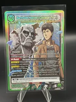 Bertholdt Hoover Colossal SR Attack on Titan Union Arena English Ship 1 Day - Image 1