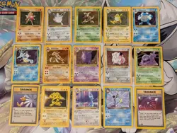 Vintage Pokemon Card Lot WOTC Holo Base Jungle Fossil Gengar Shadowless Neo etc - Image 1