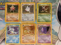 Vintage Pokemon Card Lot WOTC Holo Base Jungle Fossil Gengar Shadowless Neo etc - Image 3