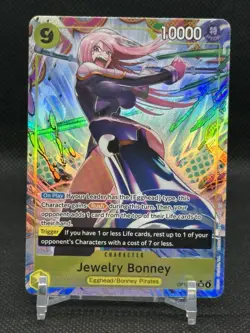 One Piece Jewelry Bonney (108) (Alt Art) OP13-108 Carrying On His Will Foil - Image 1