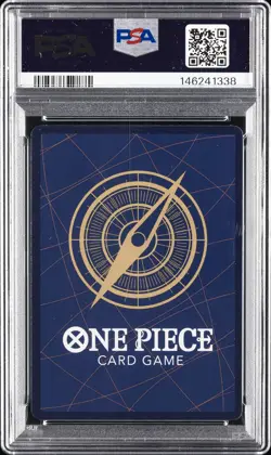 2025 ONE PIECE OP13-CARRYING ON HIS WILL ALTERNATE ART MONKEY D. LUFFY PSA 10 - Image 2