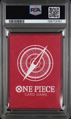 2025 ONE PIECE ENGLISH VERSION 2ND ANV SET #001 SHANKS PSA 10 - Image 2