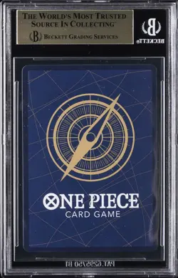 2024 ONE PIECE PROMOS JPN #P075 MONKEY.D.LUFFY P SAIKYO JUMP BGS 10 - Image 2