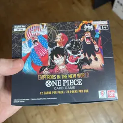 One Piece TCG OP09 Emperors in the New World Booster Box - Brand New - Unsealed - Image 1