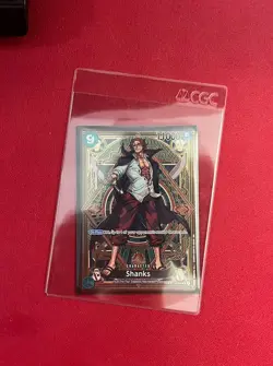 One Piece Shanks (SP) ST16-004 A Fist of Divine Speed Alt Art OP11 NM - Image 1