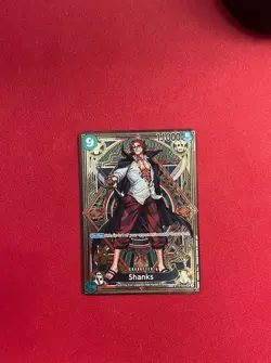 One Piece Shanks (SP) ST16-004 A Fist of Divine Speed Alt Art OP11 NM - Image 4