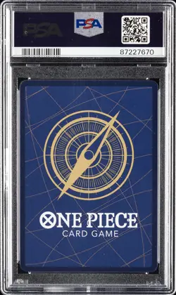 2023 ONE PIECE PROMOS CAMPAIGN EXCLUSIVE #037 MONKEY D. LUFFY PSA 10 - Image 2