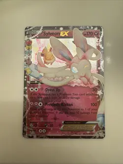 Pokemon Sylveon EX TCG RC21/RC32 Generations Ultra Rare Holo Card LP Condition - Image 2
