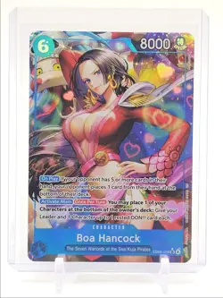 BOA HANCOCK 2026 ONE PIECE HEROINES ED SUPER RARE ALT ART #EB03-026 Q1494 - Image 1