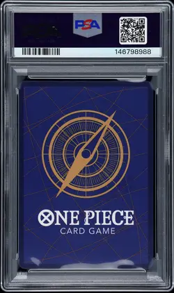 2026 ONE PIECE OP14-EB04-THE AZURE SEA'S SEVEN 3RD ANNIV-GOLD #051 BUGGY PSA 10 - Image 2