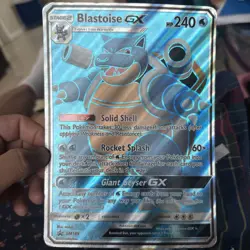 JUMBO Blastoise GX Full Art Oversized Card SM189 2019 Pokemon NM - Image 1