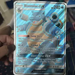 JUMBO Blastoise GX Full Art Oversized Card SM189 2019 Pokemon NM - Image 2