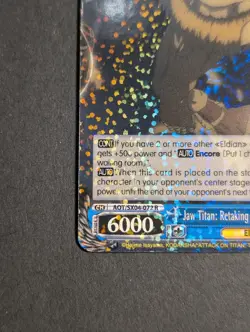 🤯🔥Jaw Titan: Retaking of the Founding Titan AOT/SX04-072 R Weiss Schwarz AOT🤯 - Image 5