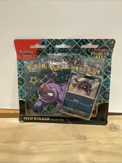 Pokemon Paldean Fates Tech Sticker Collection (Promo Card: Maschiff) - Image 1