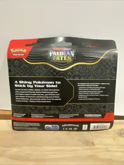 Pokemon Paldean Fates Tech Sticker Collection (Promo Card: Maschiff) - Image 2