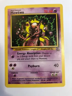 Mewtwo 14/53 Wotc Promo Regular - Pokemon Card - Image 1