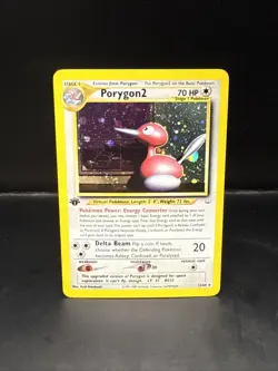 Pokemon Cards WOTC: Neo Revelation 1st Edition Rare Holo: Porygon 2 12/64 - Image 3