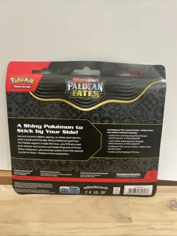 Pokemon Paldean Fates Tech Sticker Collection (Promo Card: Maschiff) - Image 2