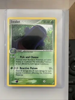 Pokemon Swalot TCG 11/100 Crystal Guardians Holo Card LP Condition - Image 1