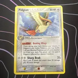Pokemon TCG Pop Series 2 Holo Rare Pidgeot Card 2/17 LP - Image 1