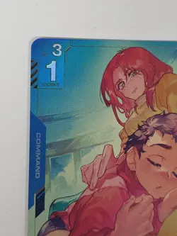 [ENGLISH] Gundam TCG Card Game A Healthy Curiosity - GD03 - 101 R+ Alt Art Foil - Image 2