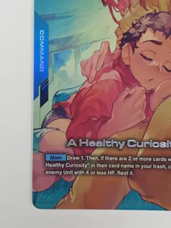 [ENGLISH] Gundam TCG Card Game A Healthy Curiosity - GD03 - 101 R+ Alt Art Foil - Image 3