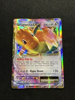 Dragonite EX 72/108 XY Evolutions NM Ultra Rare Pokemon Card - Image 1