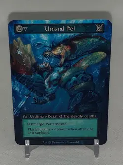 Sorcery Contested Realm: Alpha Unland Eel Sample Card - Image 1