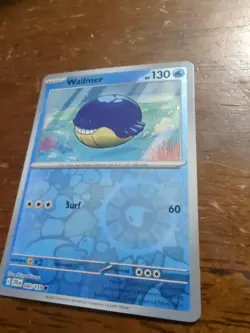 Pokemon Wailmer 040/159 Journey Together Reverse Holo Card NM Condition - Image 1