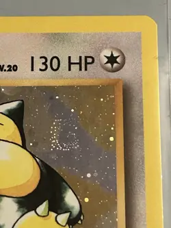 Pokemon Snorlax XY179 Promo Holo Card XY Set 130 HP Basic 2016 English swirl - Image 3