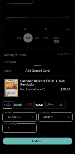 PSA 9 Pokemon Breeder Fields Neo Revelation 1st Edition 62/64 Pokemon Card - Image 4