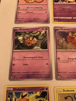 Lot Of 9 Dedenne Pokemon Cards - Image 5