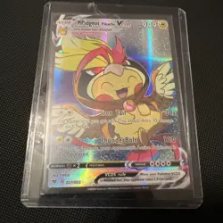 Pokemon Fan Art Card – Pikachu Pidgeot Cosplay – Custom Full Art Holo - Image 2
