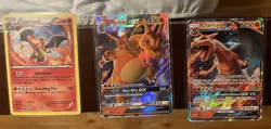 Pokemon Charizard GX 3 Card Lot SM195 SM211 20/149 ALL NM/M - Image 1