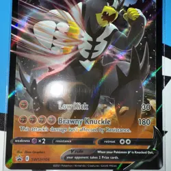 Single Strike Urshifu V SWSH106 SWSH: Sword & Shield Promo Cards Holo - Image 1
