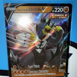 Single Strike Urshifu V SWSH106 SWSH: Sword & Shield Promo Cards Holo - Image 2