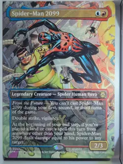 Spider-Man 2099 (Borderless) - R205 - MTG - Marvel's Spider-Man (SPM) - Image 1