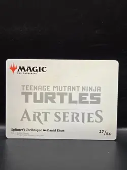 Splinter’s Technique MTG Art Series: Teenage Mutant Ninja Turtles 27/54 - Image 2