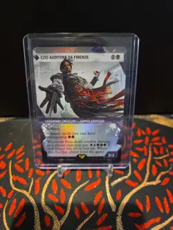 MTG Ezio Auditore Da Firenze Foil Borderless # 131 - Image 1