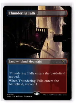 Thundering Falls (Borderless) 331 Murders at Karlov Manor Normal NM - Image 1