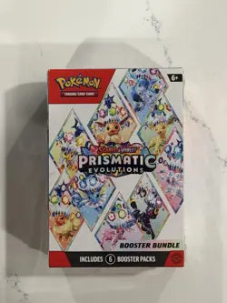 Pokemon Prismatic Evolutions Booster Bundle Brand New Sealed In Hand - Image 1