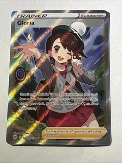 Pokemon Card TCG - Gloria TG26/TG30 Full Art Ultra Rare Brilliant Stars NM - Image 1