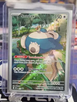 Pokemon TCG Snorlax 51/ SV Black Star Promos Near Mint Condition - Image 1