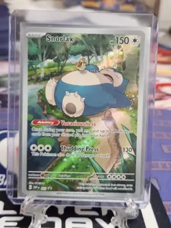 Pokemon TCG Snorlax 51/ SV Black Star Promos Near Mint Condition - Image 2