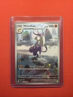 2025 Pokemon White Flare Mienshao Illustration Rare #134/086 - Image 1