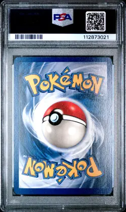 1999 POKEMON BASE SET UNLIMITED #13 POLIWRATH-HOLO PSA 8 - Image 2