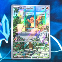Charmander - SVP044 - Full Art Illustration Promo Rare Holo - Pokemon Card - NM - Image 1