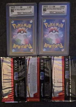 Pokemon CGC 10 Graded Card & Sealed Pack Lot - Image 2