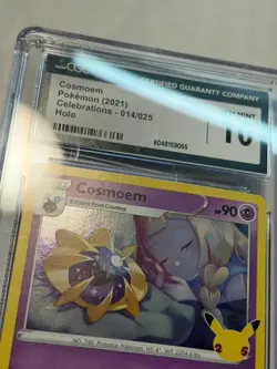 2021 POKEMON CELEBRATIONS #014 COSMOEM CGC 10 - Image 2